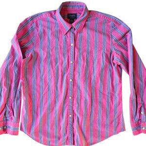 Chaps Classics Button Down Shirt, Women's Large